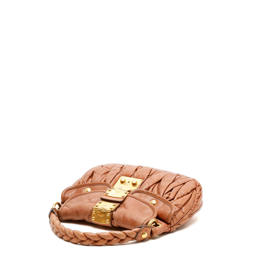 MIU MIU Coffer Mattelassé Hobo Bag