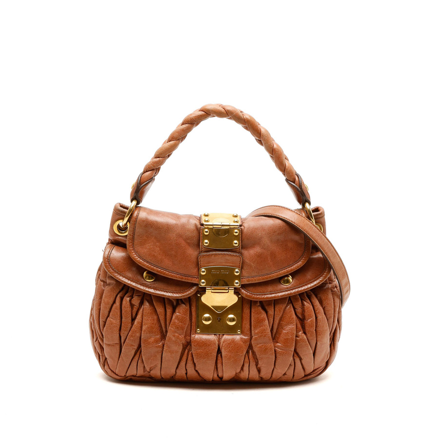 MIU MIU Coffer Mattelassé Hobo Bag