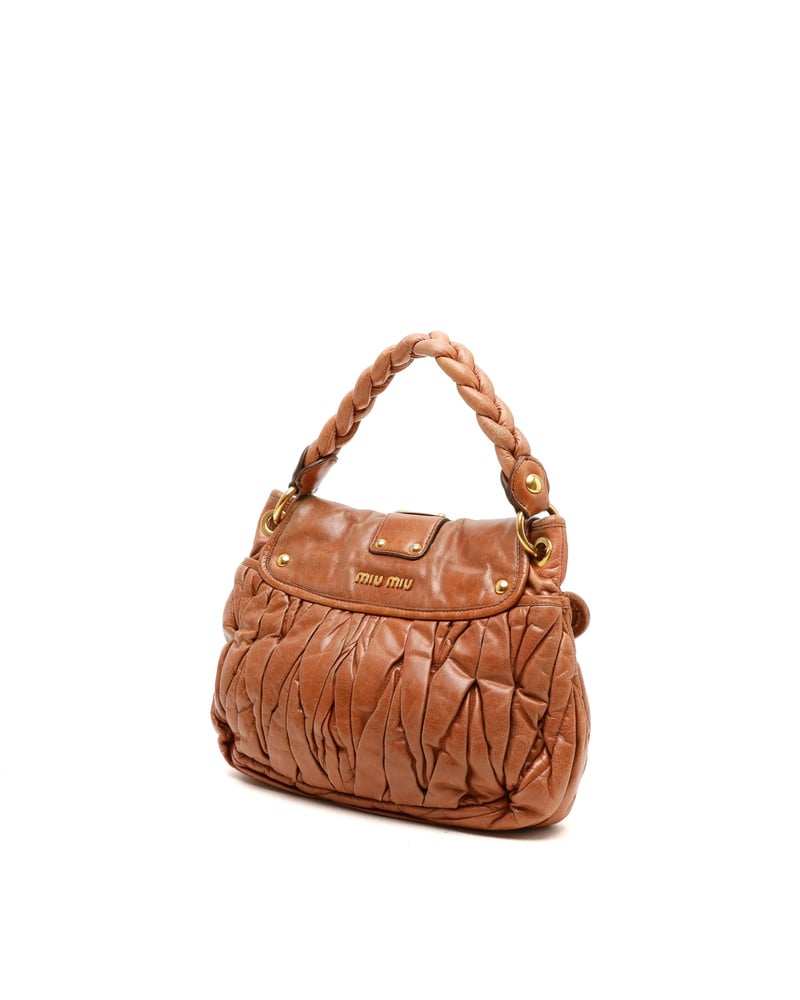 MIU MIU Coffer Mattelassé Hobo Bag