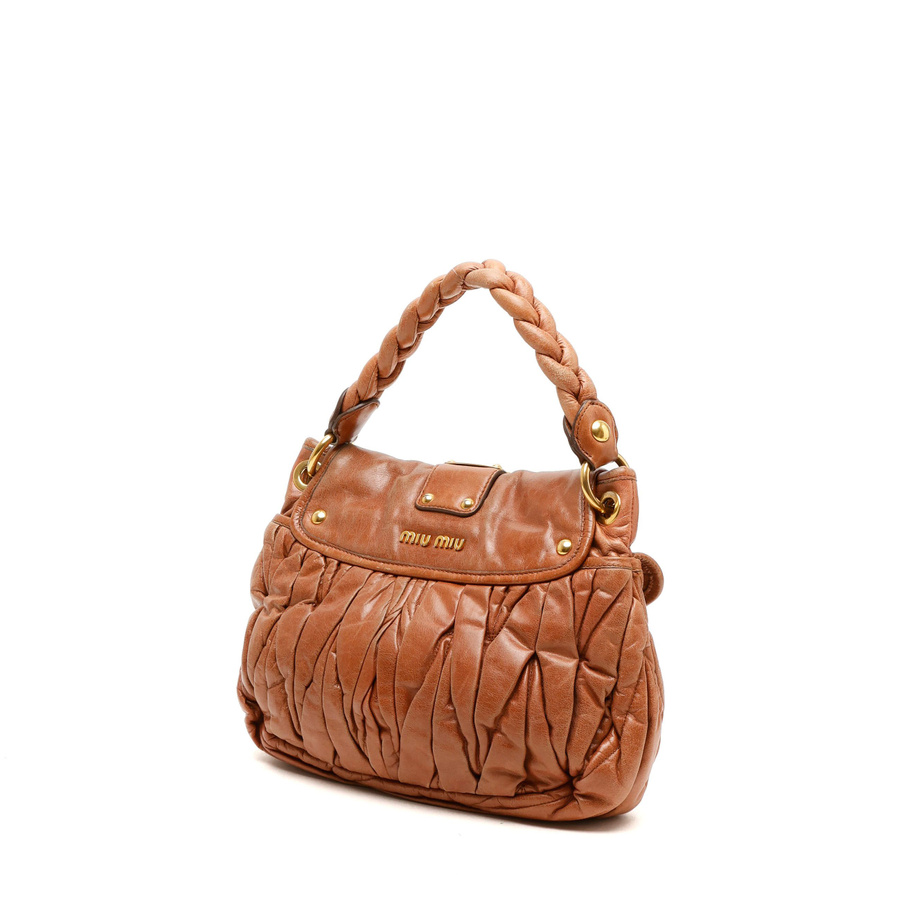 MIU MIU Coffer Mattelassé Hobo Bag