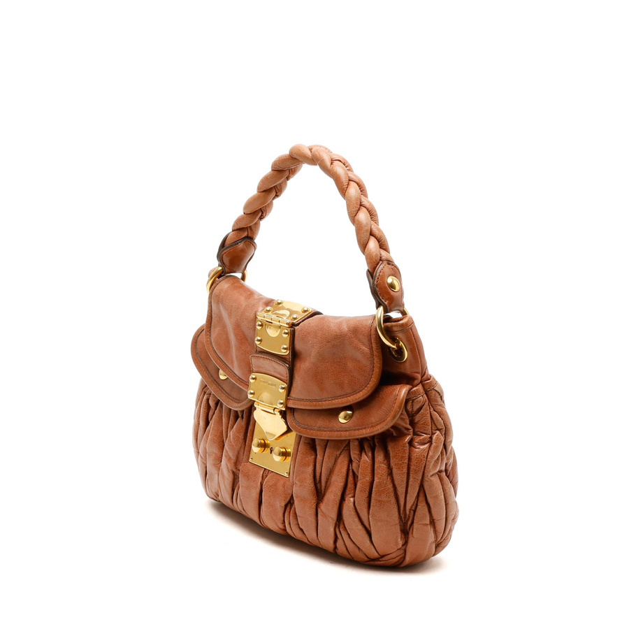 MIU MIU Coffer Mattelassé Hobo Bag