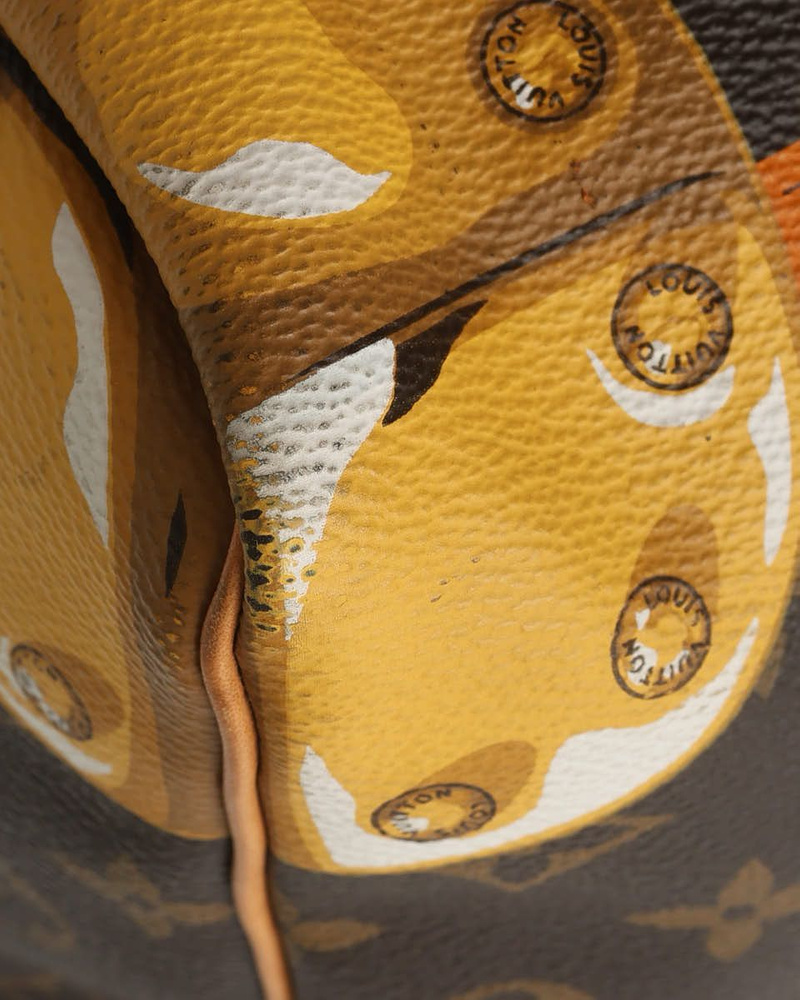 Louis Vuitton Monogram Summer Trunks Keepall Bandoulière 50 Weekend Bag