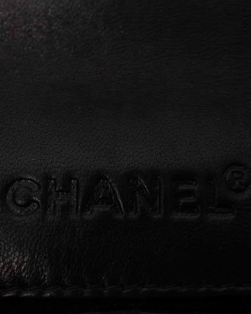 Chanel Patent East West Chocolate Bar Flap Bag