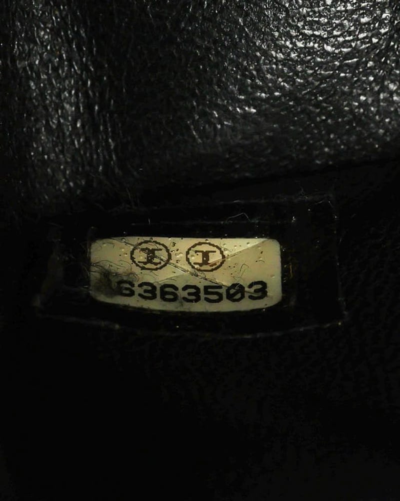 Chanel Patent East West Chocolate Bar Flap Bag