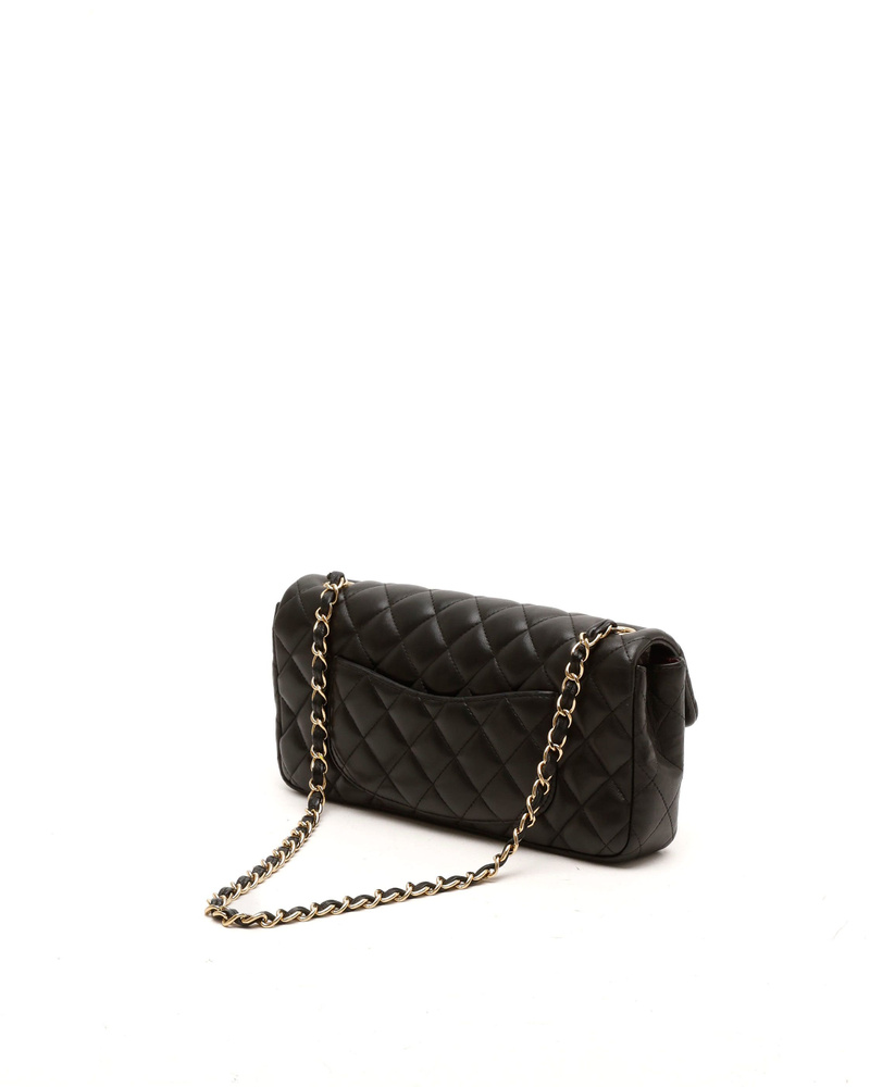 Chanel East West Flap Bag