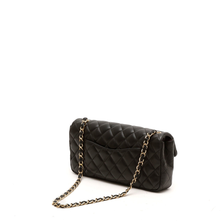 Chanel East West Flap Bag