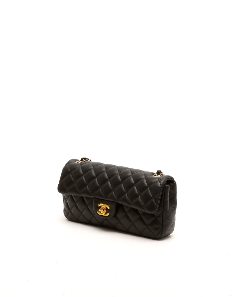Chanel East West Flap Bag