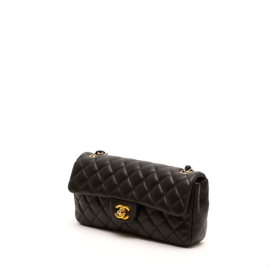 Chanel East West Flap Bag