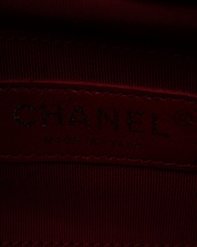 Chanel 2020 New Mini Crystal Pearls Chain Flap Bag