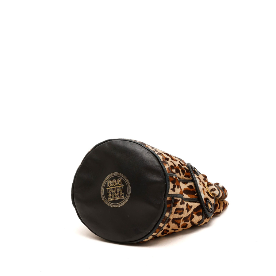 Fendi Pony Hair Palazzo Bucket Bag