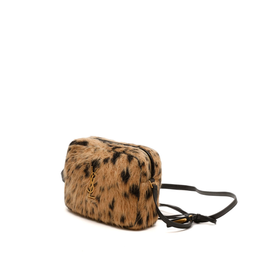 Saint Laurent Lou Fur Camera Bag