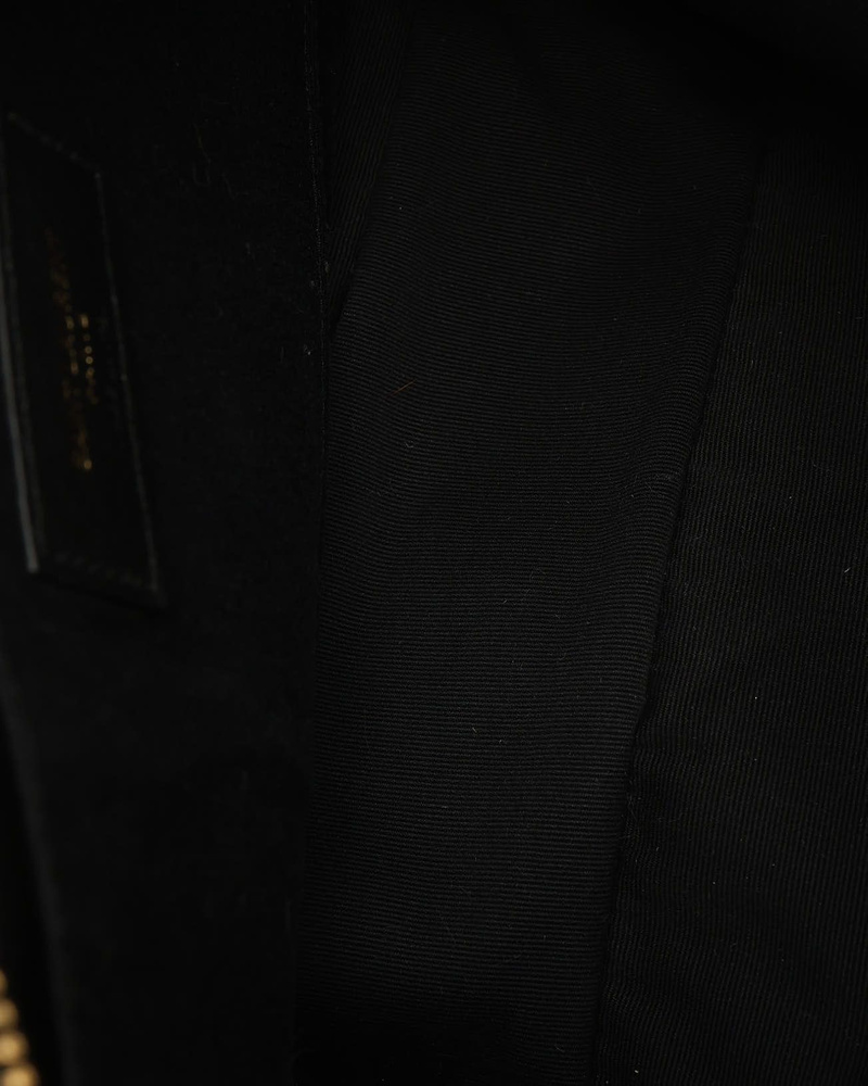 Saint Laurent Lou Fur Camera Bag