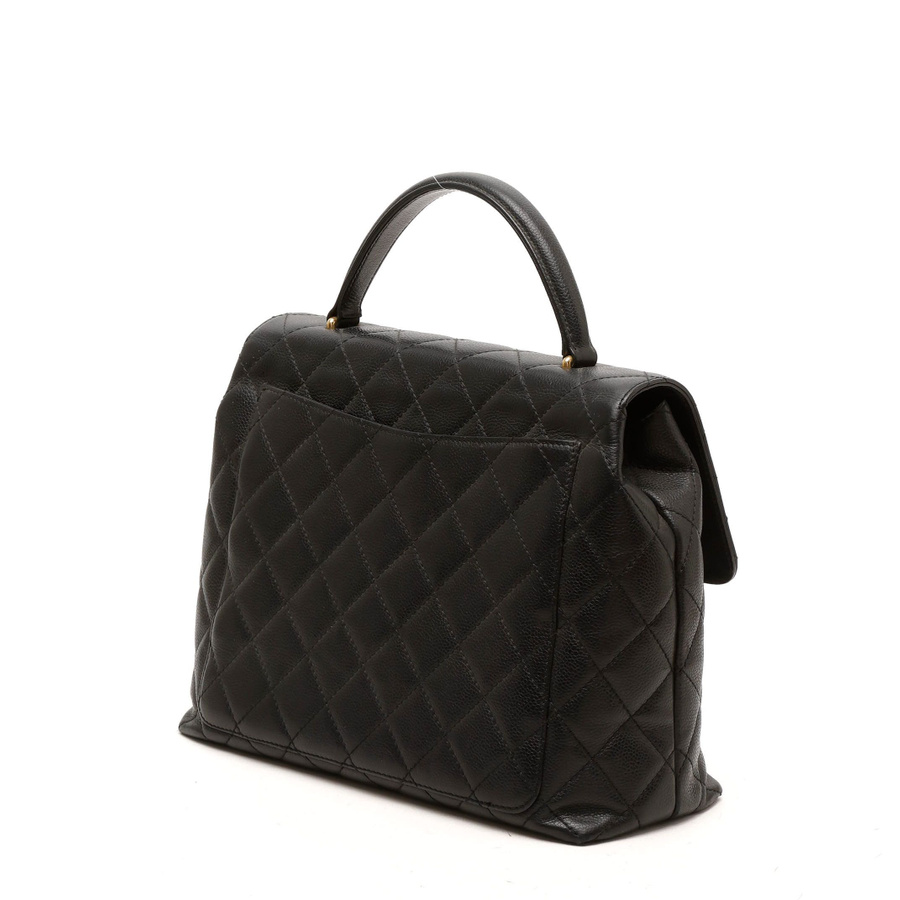 Chanel Caviar Kelly Top Handle Bag