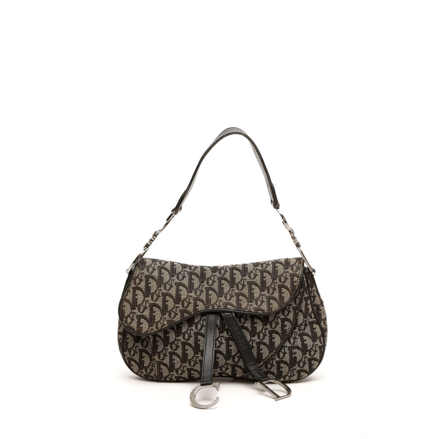 Christian Dior Trotter Double Saddle Bag