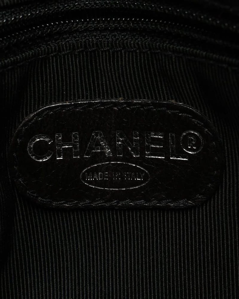Chanel Caviar Chain Tote Bag