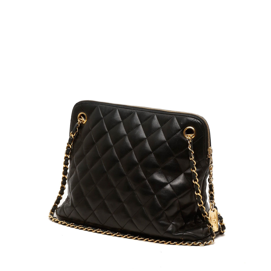 Chanel Dome Zip Tote Bag