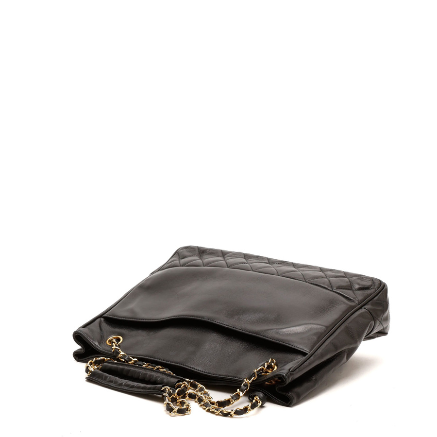 Chanel CC Quilted Tote Bag