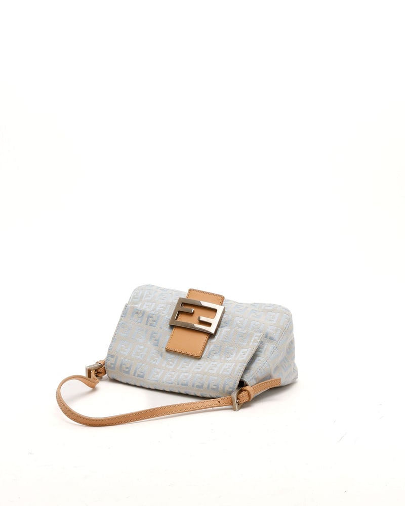 Fendi Zucchino Mini Mamma Bag