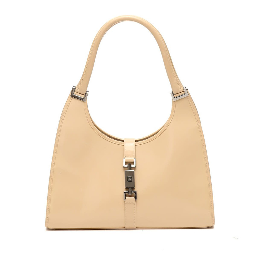 Gucci Jackie Bardot Patent Leather Bag