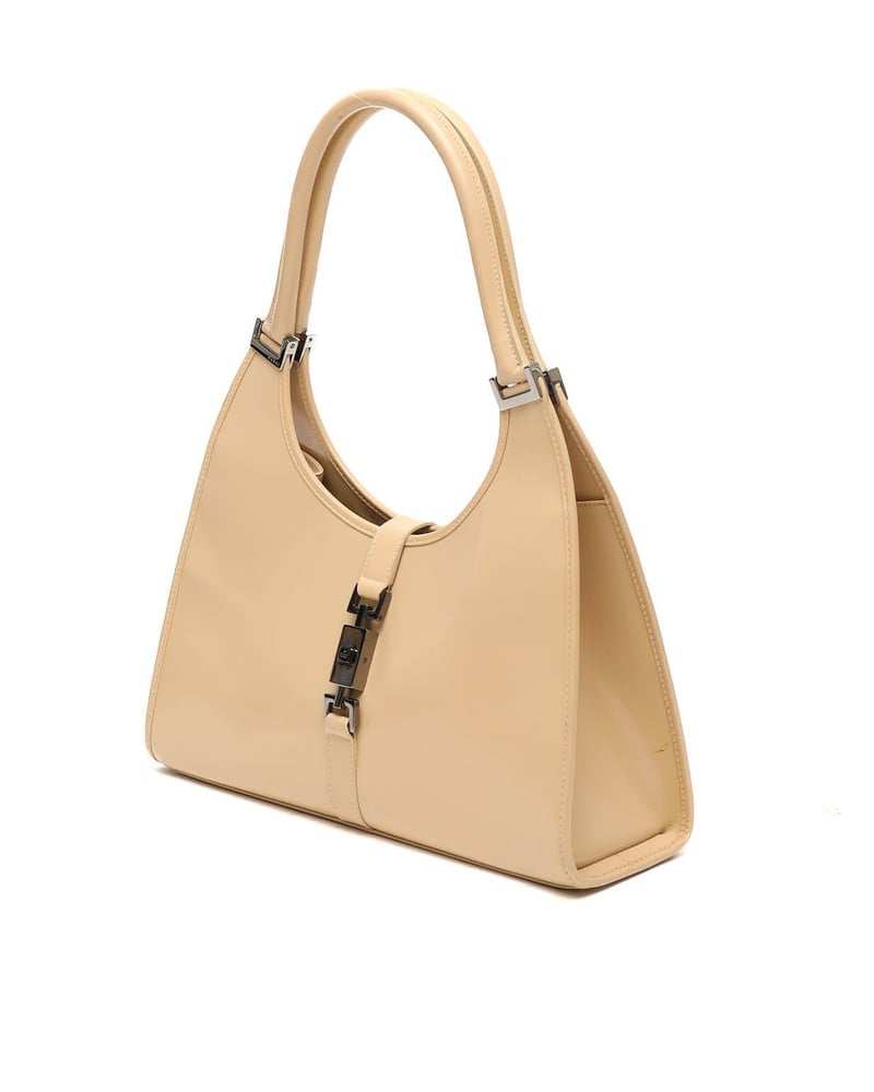 Gucci Jackie Bardot Patent Leather Bag