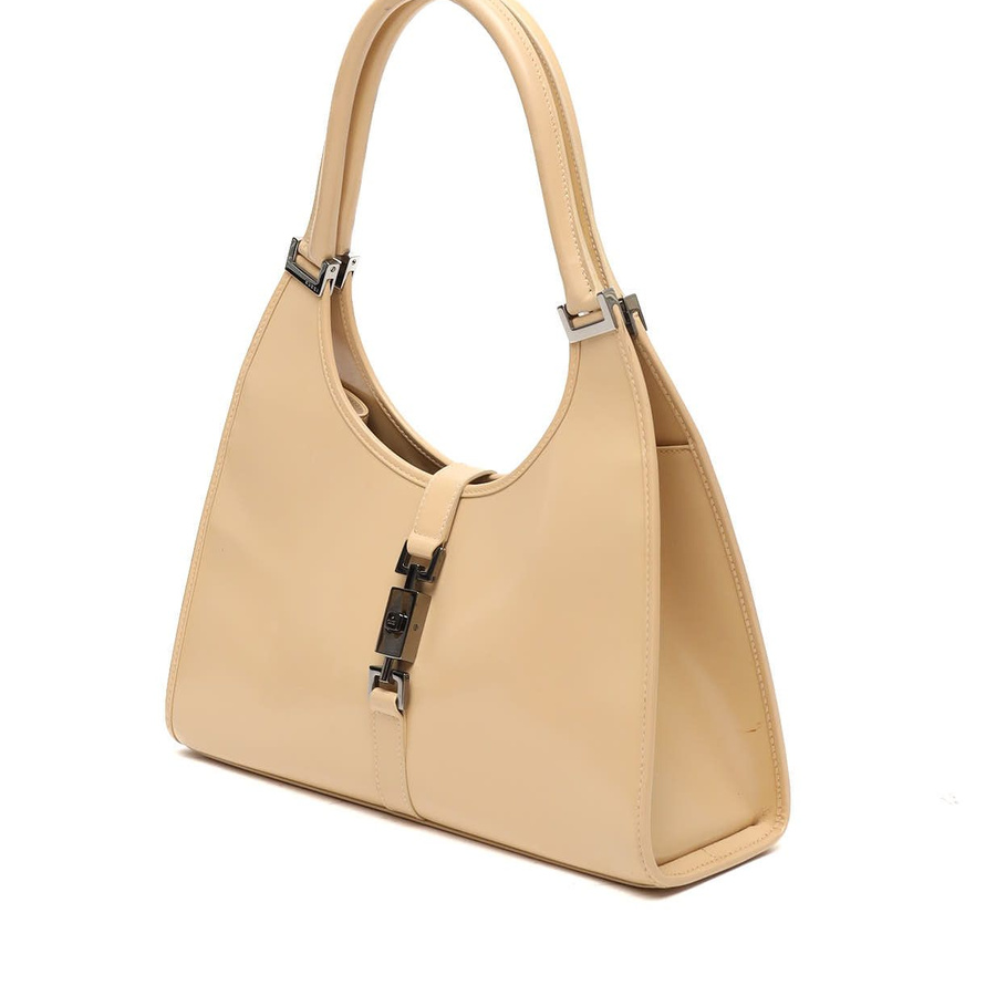 Gucci Jackie Bardot Patent Leather Bag