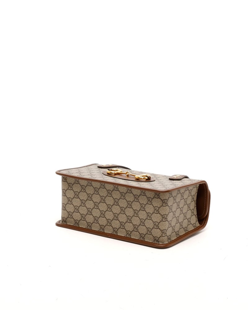 Gucci GG Supreme Horsebit 1955 Handbag