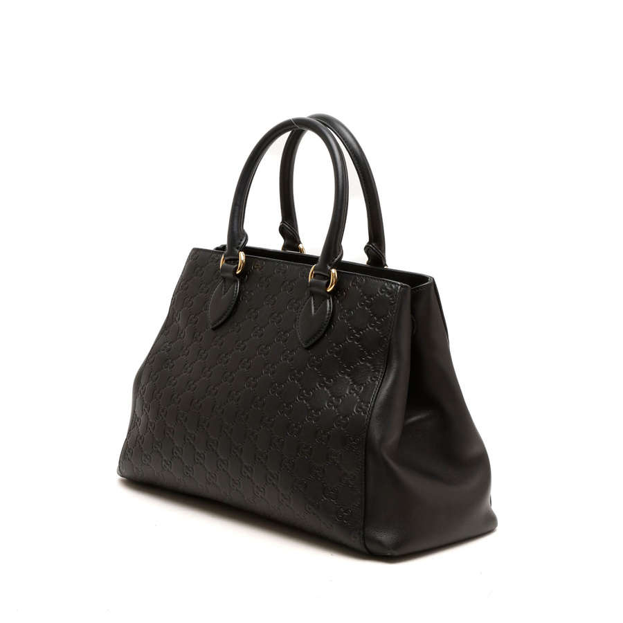 Gucci Guccissima Signature Top Handle Tote Bag