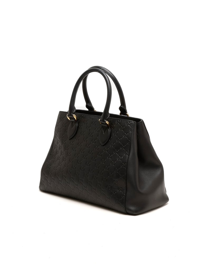 Gucci Guccissima Signature Top Handle Tote Bag