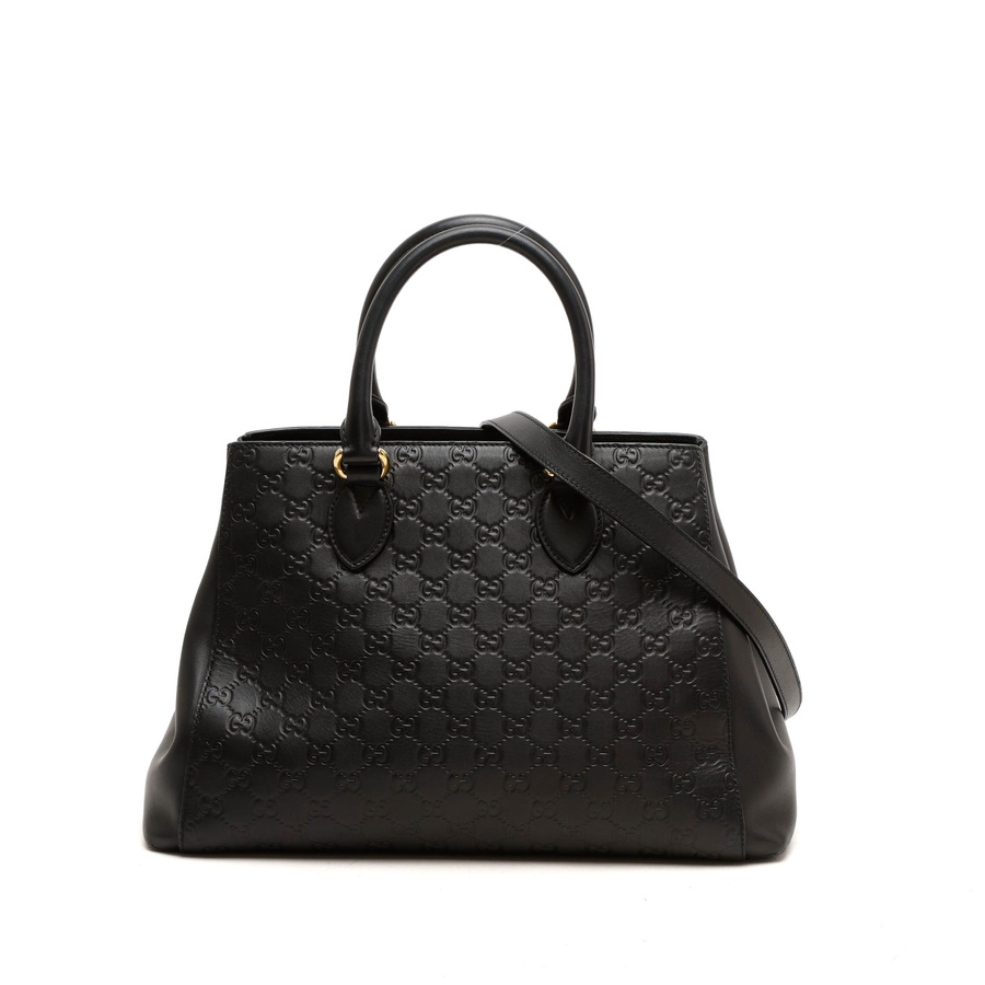 Gucci Guccissima Signature Top Handle Tote Bag