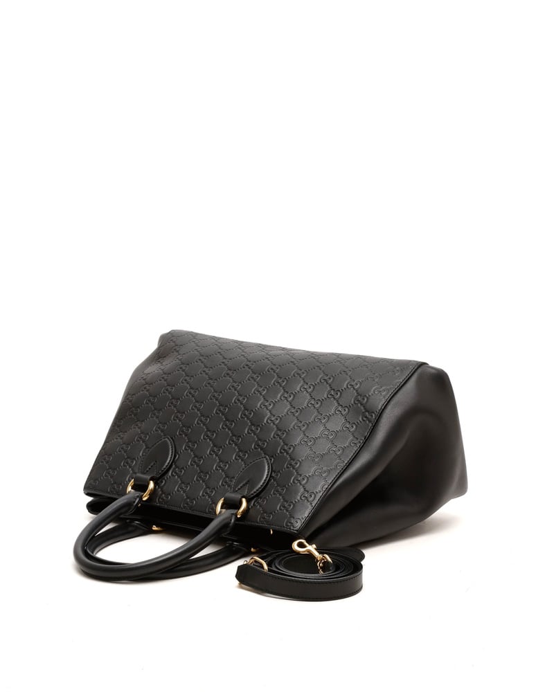 Gucci Guccissima Signature Top Handle Tote Bag