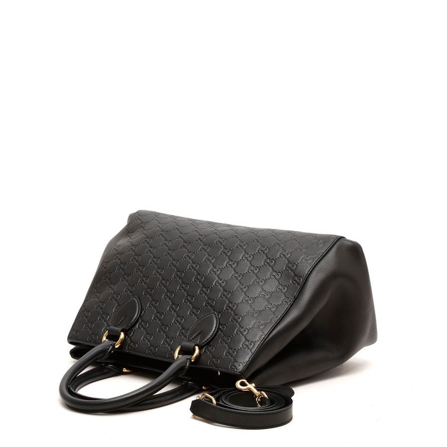 Gucci Guccissima Signature Top Handle Tote Bag