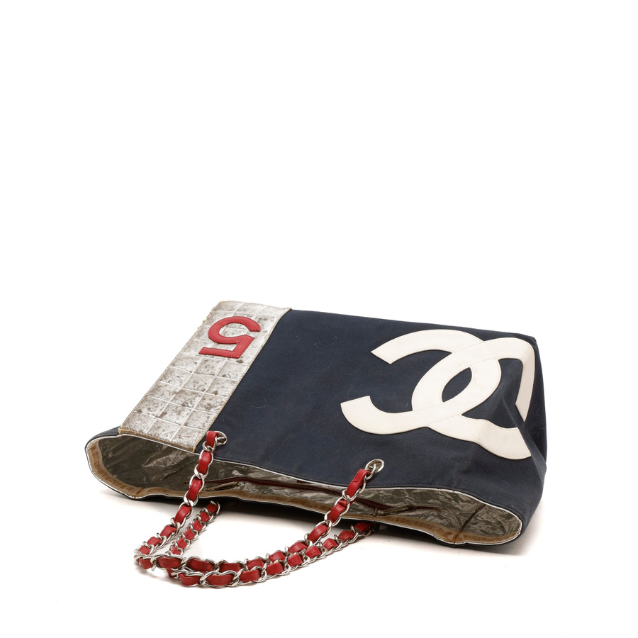 Chanel CC No.5 Choco Bar Tote Bag