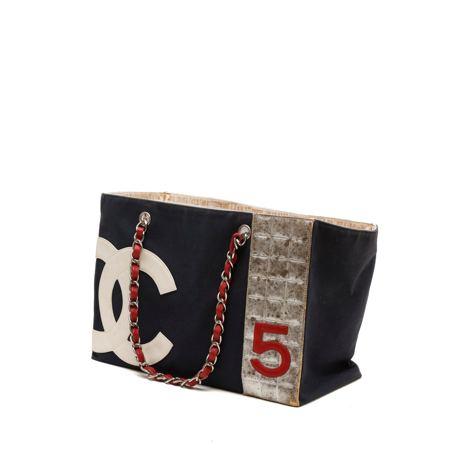 Chanel CC No.5 Choco Bar Tote Bag