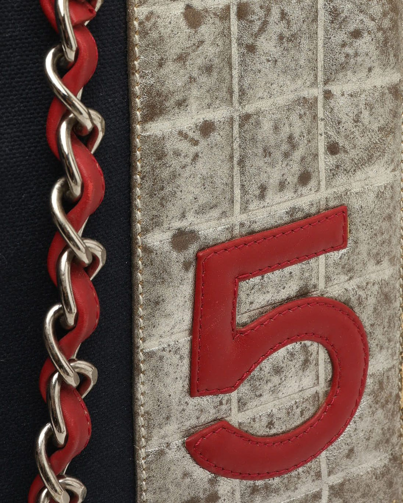 Chanel CC No.5 Choco Bar Tote Bag