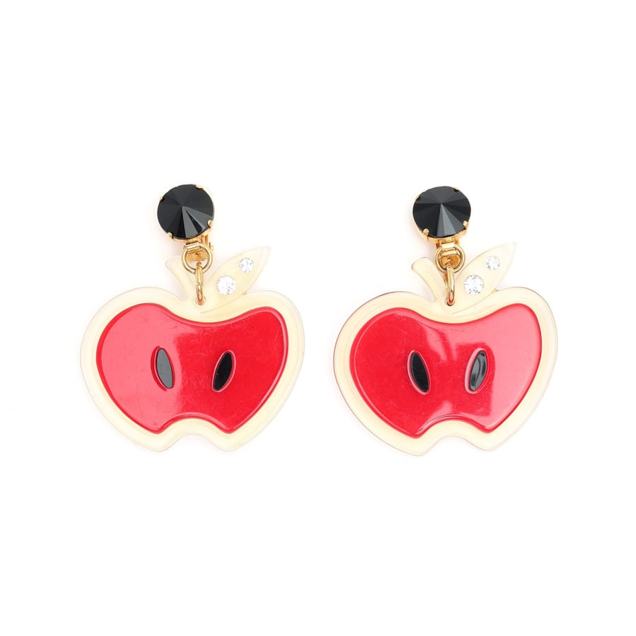 MIU MIU Apple Clip-on Earrings