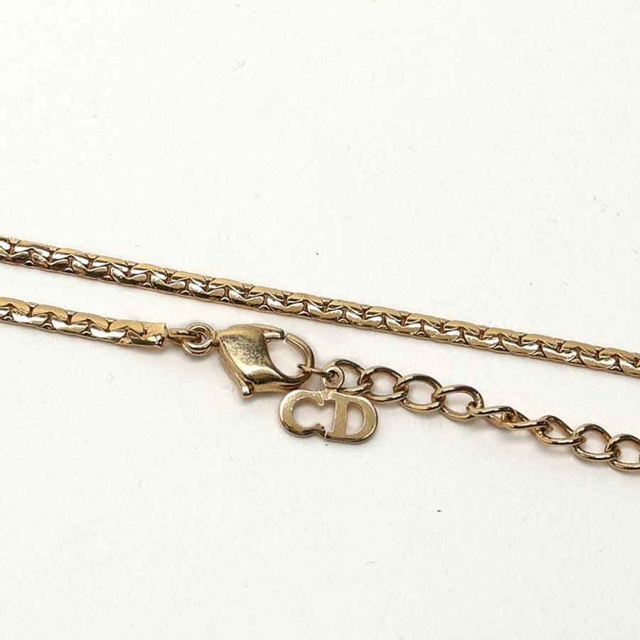 Christian Dior CD Necklace