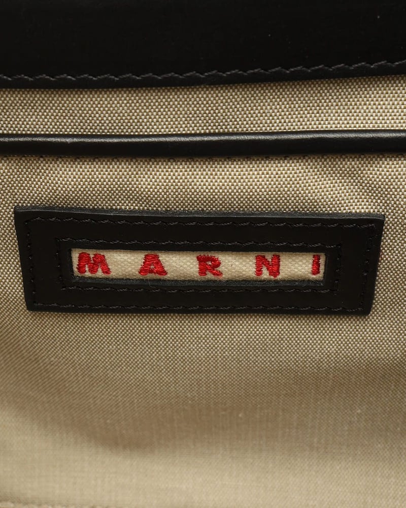 Marni Python Top Handle Bag