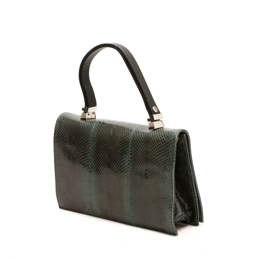 Marni Python Top Handle Bag
