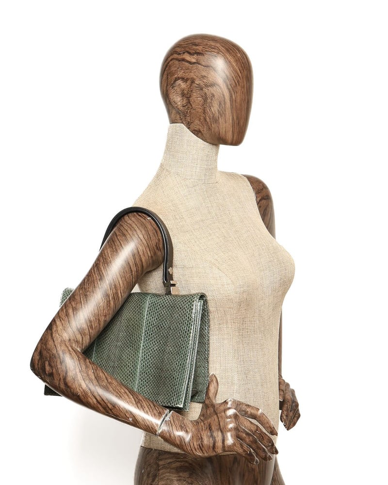 Marni Python Top Handle Bag