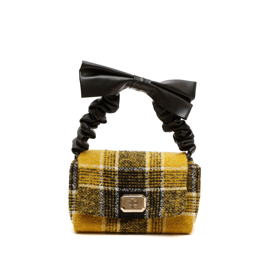 Red Valentino Bow Tweed Bag