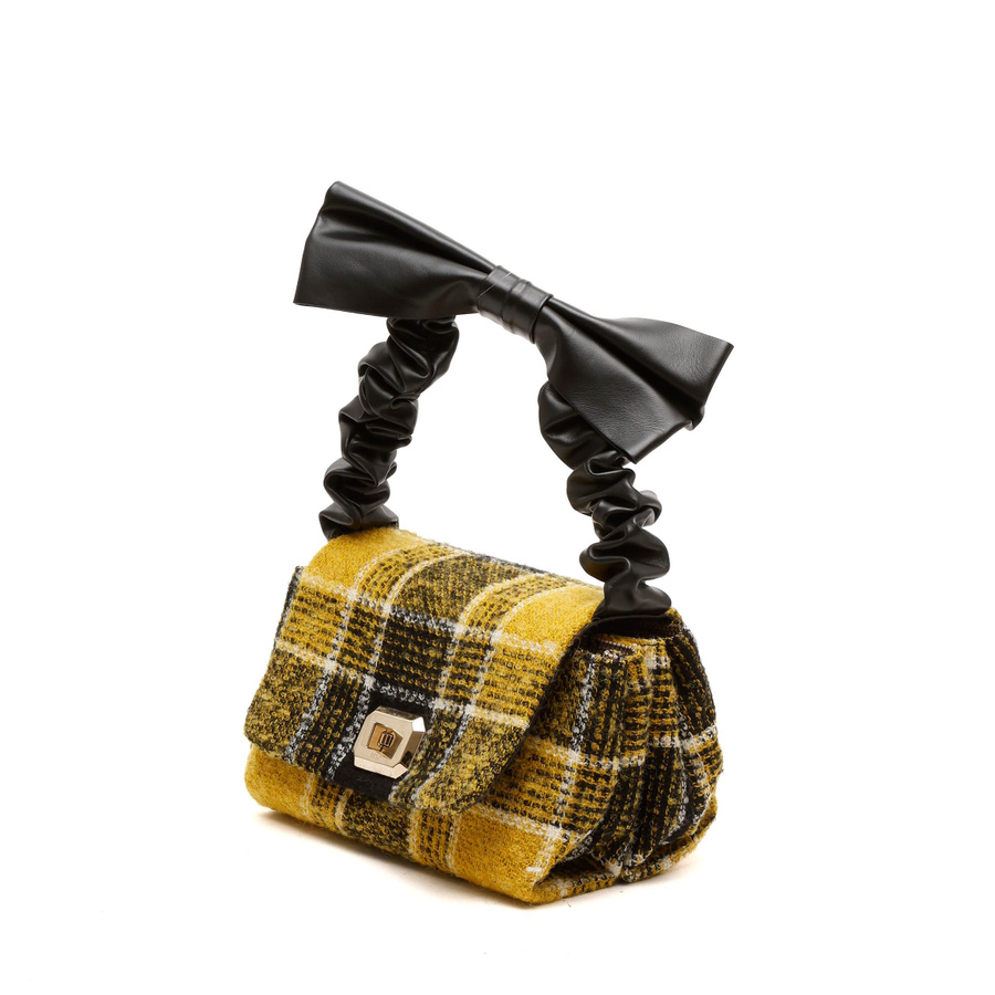 Red Valentino Bow Tweed Bag