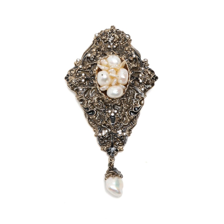 Chanel Pearl Brooch