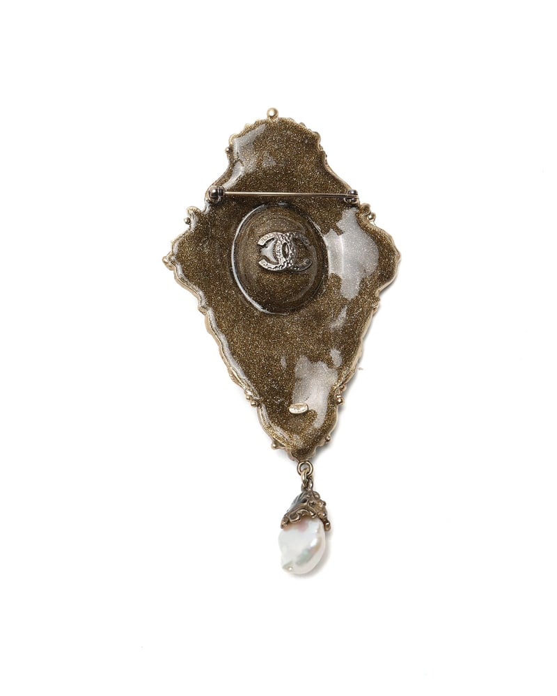 Chanel Pearl Brooch