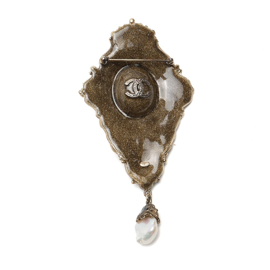 Chanel Pearl Brooch