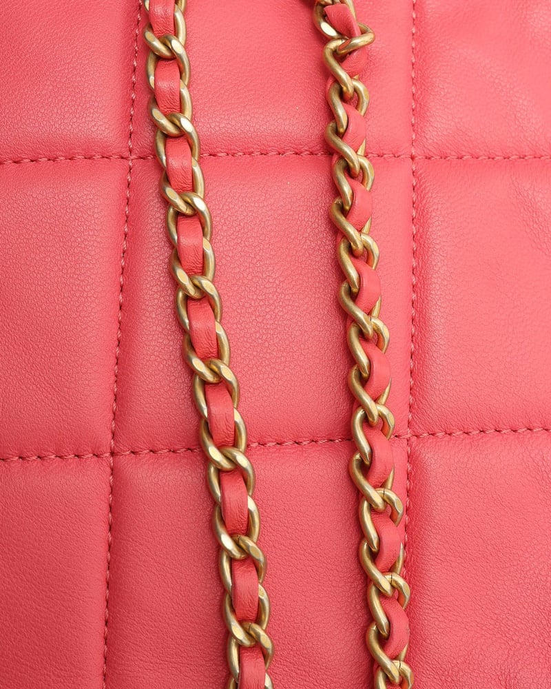 Chanel Diamond Chain Bag