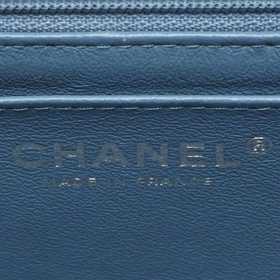 Chanel Classic Denim Braid Medium Single Flap Bag