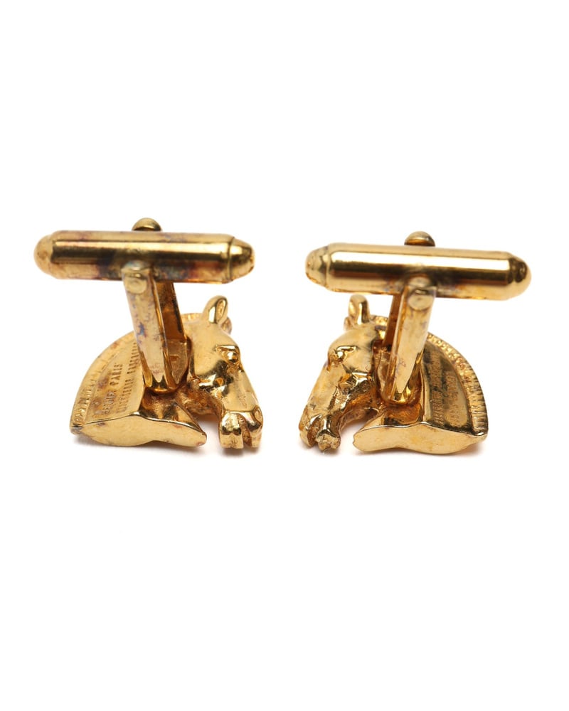 Hermès Cheval Horse Cufflinks