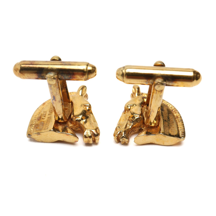 Hermès Cheval Horse Cufflinks