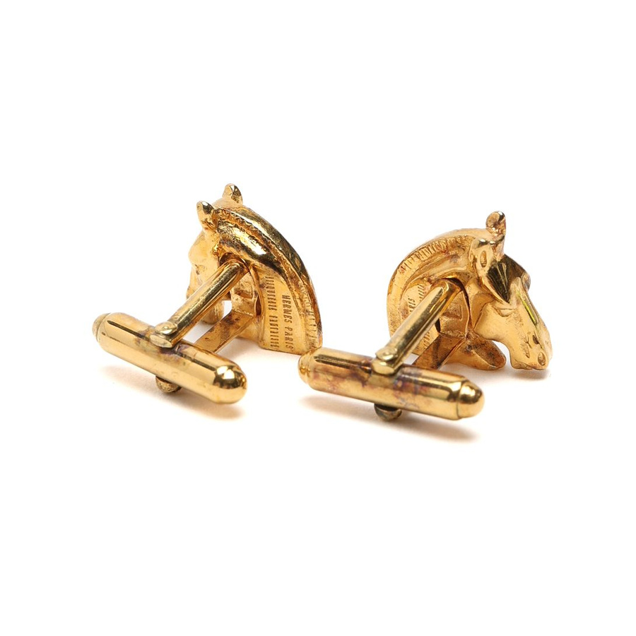 Hermès Cheval Horse Cufflinks
