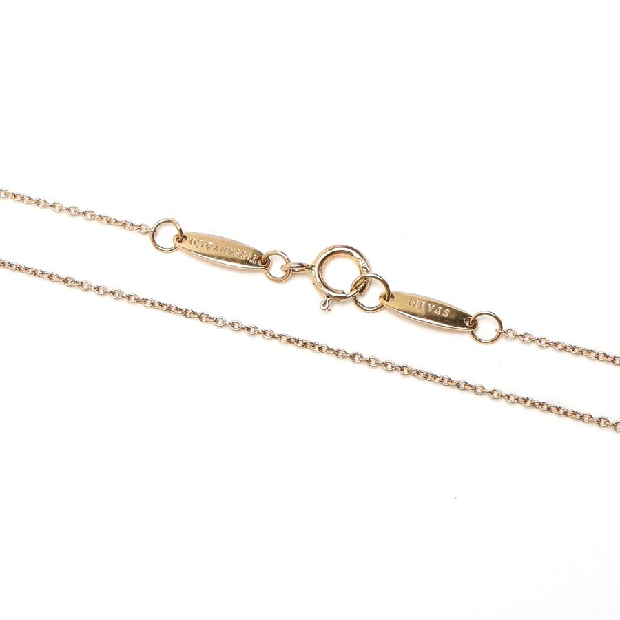 Tiffany & Co Elsa Peretti Bean 18Kt Necklace